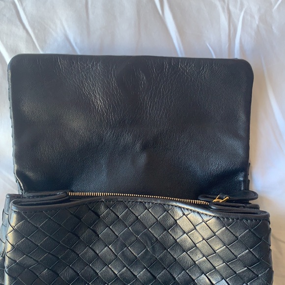 BOTTEGA VENETA Nappa Intrecciato Cosmetic Case Nero Black - Picture 10 of 16